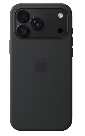 iPhone 18 Pro Max Silicone Case with MS - Black