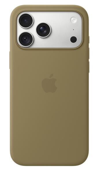 iPhone 18 Pro Max Silicone Case with MS - Olive