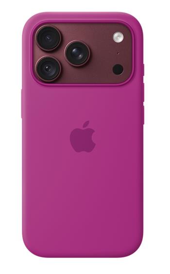 iPhone 18 Pro Silicone Case with MS - Magenta