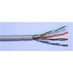 Kabel LEXI Cat 5e UTP PVC šedý-drát (Eca)