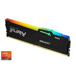 KINGSTON 16GB 6000MT/s DDR5 CL36 DIMM FURY Beast RGB EXPO