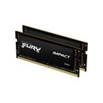 KINGSTON 32GB 3200MT/s DDR4 CL20 SODIMM (Kit of 2) FURY Impact