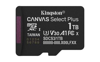 Kingston Canvas Select Plus/Micro SDXC/1TB/UHS-I U3 / Class 10