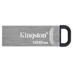 Kingston DataTraveler Kyson/128GB/USB 3.2/USB-A/Stříbrná