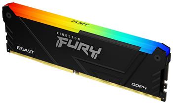 Kingston FURY Beast/DDR4/16GB/3200MHz/CL16/1x16GB/RGB/Black