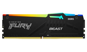 Kingston FURY Beast/DDR5/16GB/5600MHz/CL40/1x16GB/RGB