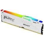 Kingston FURY Beast/DDR5/32GB/6000MHz/CL30/1x32GB/RGB/White