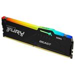Kingston FURY Beast/DDR5/32GB/6400MHz/CL32/1x32GB/RGB/Black