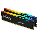 Kingston FURY Beast/DDR5/32GB/6400MHz/CL32/2x16GB/RGB/Black