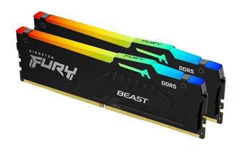 Kingston FURY Beast/DDR5/64GB/4800MHz/CL38/2x32GB/RGB