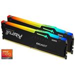 Kingston FURY Beast EXPO/DDR5/16GB/6000MHz/CL30/2x8GB/RGB/Black