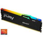 Kingston FURY Beast EXPO/DDR5/16GB/6400MHz/CL32/1x16GB/RGB/Black