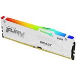 Kingston FURY Beast White/DDR5/32GB/5200MHz/CL40/1x32GB/RGB/White