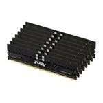 Kingston FURY Renegade Pro/DDR5/128GB/6000MHz/CL32/8x16GB/Black