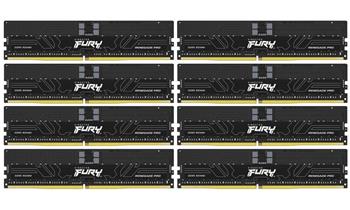Kingston FURY Renegade Pro/DDR5/128GB/6400MHz/CL32/8x16GB/Black