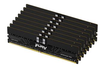 Kingston FURY Renegade Pro/DDR5/256GB/6000MHz/CL32/8x32GB/Black