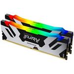 KINGSTON FURY Renegade Silver RGB XMP 96GB DDR5 6400 MT/s / DIMM / CL32 / KIT 2x 48GB