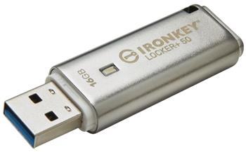 KINGSTON IronKey Locker+ 50 16GB / USB 3.2 / Šifrování XTS-AES