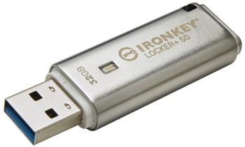 KINGSTON IronKey Locker+ 50 32GB / USB 3.2 / Šifrování XTS-AES