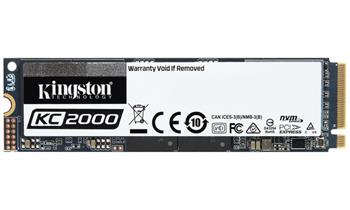 KINGSTON KC2000 250GB SSD / Interní / M.2 2280 / PCIe NVMe Gen3x4 TLC