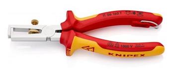 Knipex, 11 06 160 T, Odizolovací kleště S otevírací pružinou, univerzální