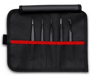 Knipex, 92 00 01 ESD, Sada univerzálních pinzet ESD, 5 ks