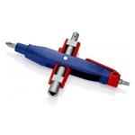 Knipex, Kolíkový klíč na rozvodné skříně Pro běžné skříně a systémy zavírání