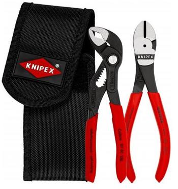 Knipex, Sada minikleští V tašce na nářadí na opasek Dvoudílný