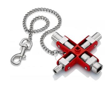 Knipex, Univerzální klíč Pro běžné skříně a systémy zavírání