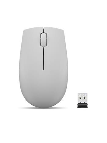 Lenovo 300 Wireless Compact/Kancelářská/Optická/1 000 DPI/Bezdrátová USB/Bílá