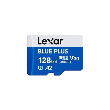 Lexar 128GB Blue Plus microSDXC s adp C10 A2