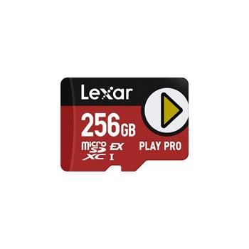 Lexar 256GB PLAY Pro microSD Express 7.1 C10 U3
