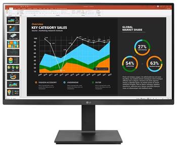 LG IPS monitor 27BQ75QB / 27" / 2560x1440 / 16:9 / 350cd / 1000:1/HDMI /USB-C / DP/ Daisy chain / repro