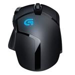 Logitech myš Gaming G402 Hyperion Fury, laserová, 8 tlačítek, černá, 240-4000dpi 