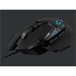 Logitech myš Gaming G502 High Performance /optická / 11 tlačítek/100 - 16000dpi - černá