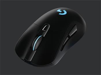 Logitech myš Gaming G703 Lightspeed Wireless/ optická / HERO 16k/ 6 tlačítek / 12000dpi - černá