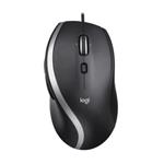 Logitech myš M500s Advanced Corded Mouse. 7 tlačítek, černá, 400-4000dpi
