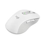 Logitech myš Signature M650 Large/optická/bezdrátová/400-2000dpi/5 tlačítek/logitech bolt/světle šedá/pro leváky