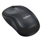 Logitech myš Wireless M220 Silent, optická, bezdrátová, 3 tlačítka, černá, 1000dpi