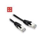 LYNX FTP patch kabel Cat5e PVC, CCA, 7m, černý