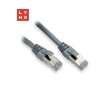 LYNX FTP patch kabel Cat6, PVC, 5m, šedý