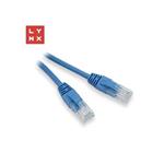 LYNX UTP patch kabel Cat5e, PVC, CCA, 20m, modrý