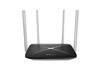 Mercusys AC12 1200Mbps WiFi AC router, 4x10/100 RJ45, 4x anténa