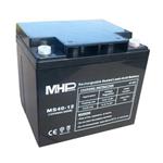 MHPower MS40-12 olověný akumulátor AGM 12V/40Ah, Terminál T1 - M6