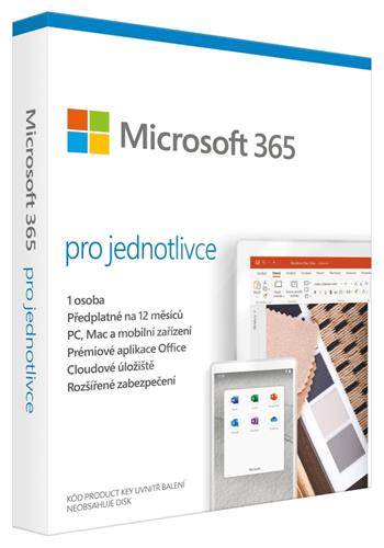 Microsoft 365 Personal P6 Mac/Win, 1rok, CZ