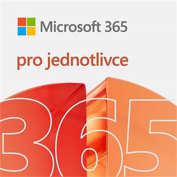 Microsoft 365 pro jednotlivce - předplatné na 1 rok - elektronická licence