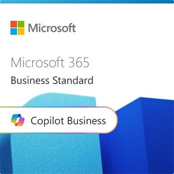 Microsoft CSP Microsoft 365 Business Standard and Microsoft 365 Copilot Business předplatné 1 rok, vyúčtování ročně