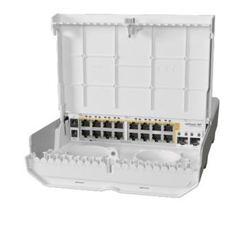 MikroTik CRS318-16P-2S+OUT, netPower 16P