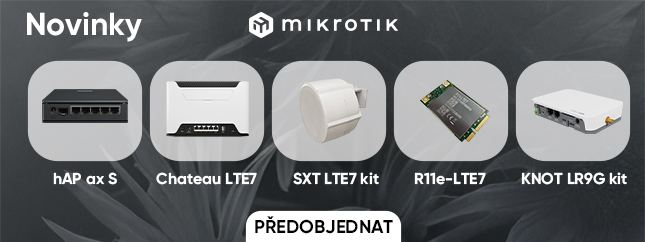 Mikrotik předobjednávka