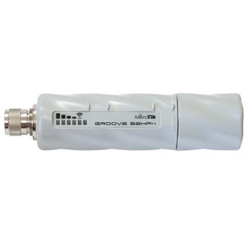 MikroTik RouterBOARD Groove-52HPn, 600MHz CPU, 64MB RAM, 1x LAN, integr. 2.4/5GHz Wi-Fi, 802.11b/g/a/n, vč. L3 licence